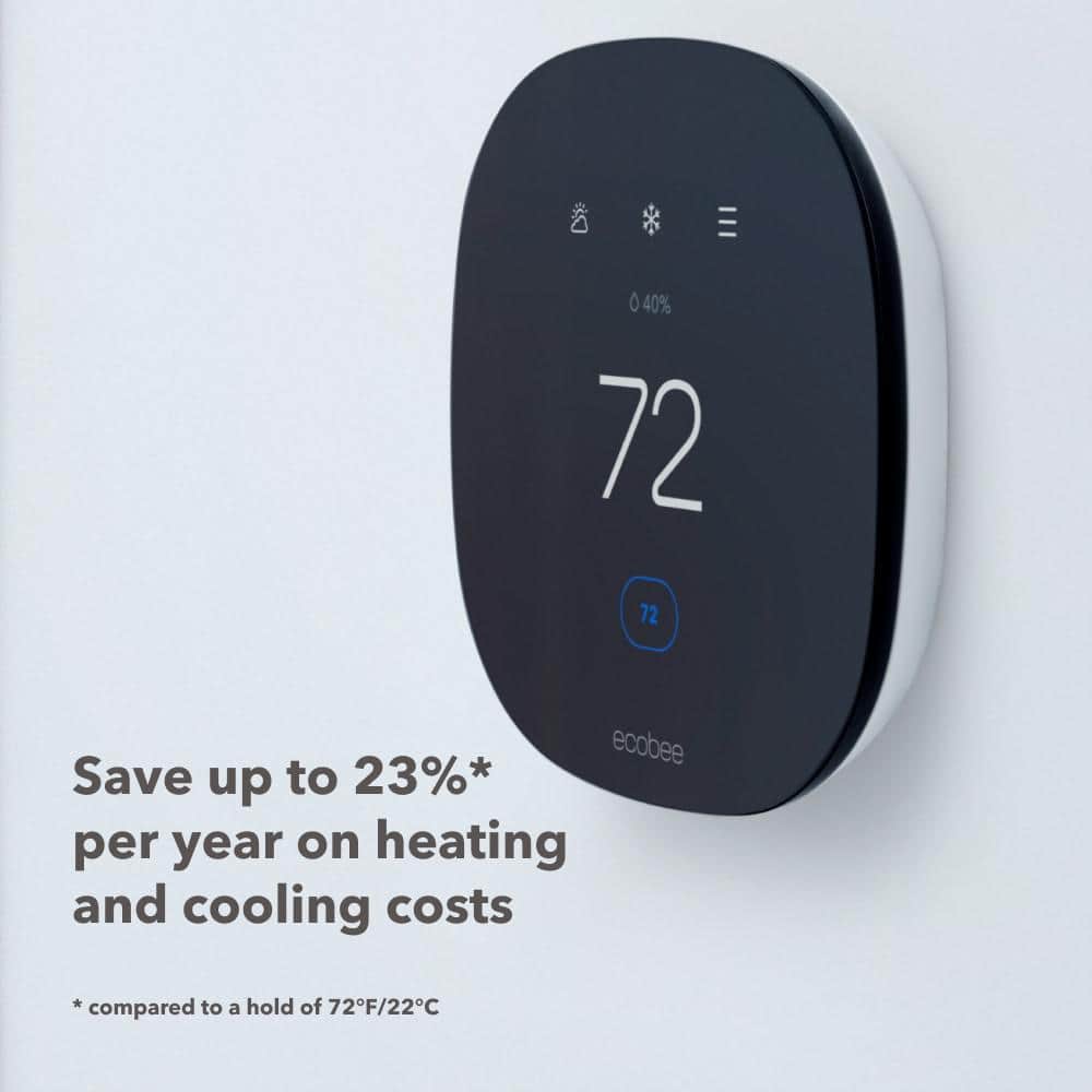 ecobee 3 Lite Programmable Smart Thermostat works with Alexa, Google Assistant - Energy Star Certified