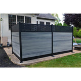 EuroFence 8 ft. Heavy-Duty Gate Post Kit