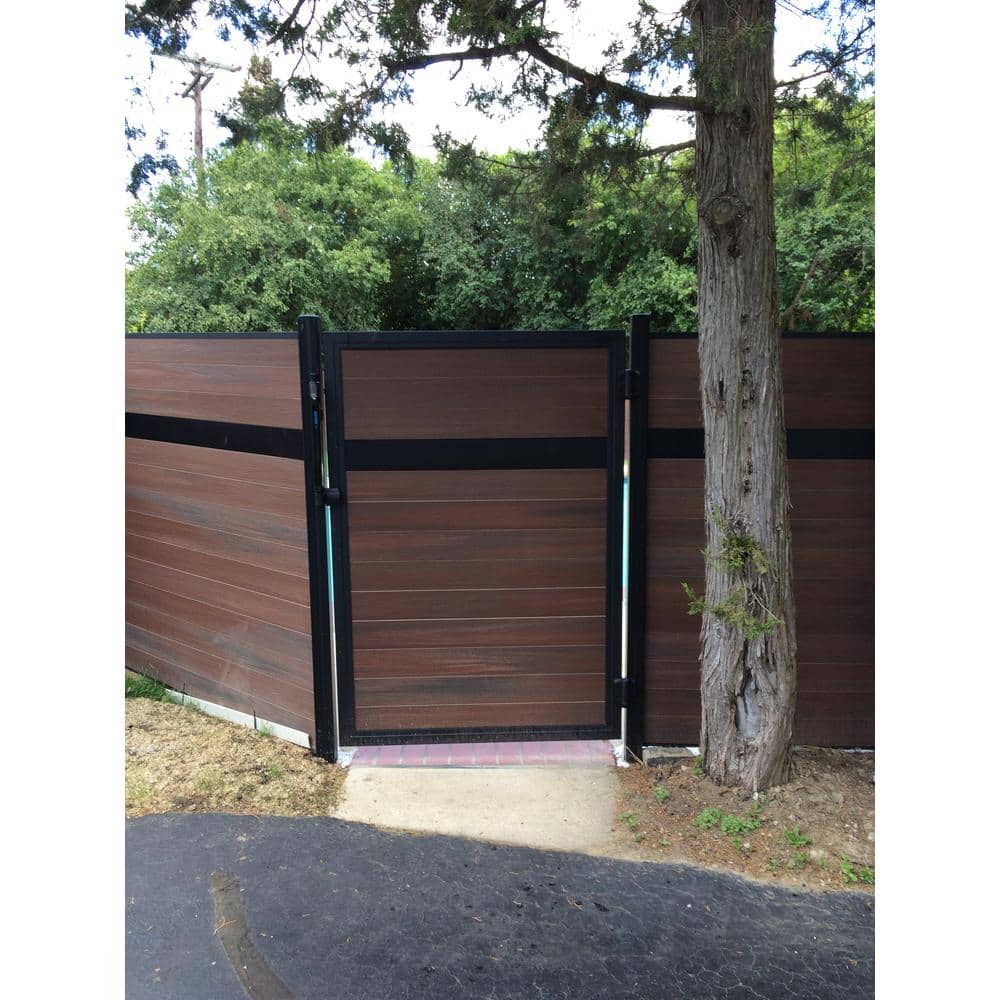EuroFence 8 ft. Heavy-Duty Gate Post Kit