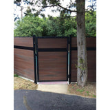 EuroFence 8 ft. Heavy-Duty Gate Post Kit