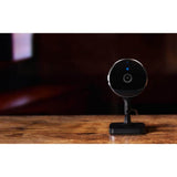 eve Wireless Indoor Plug-In Smart Security Camera with Night Vision, 2-Way Audio, Built-in Microphone & Speaker (Black)
