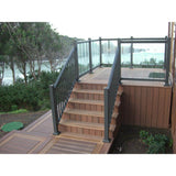 EZ Handrail 1/2 in. x 1 in. x 1 in. Rubber Setting Glass Block