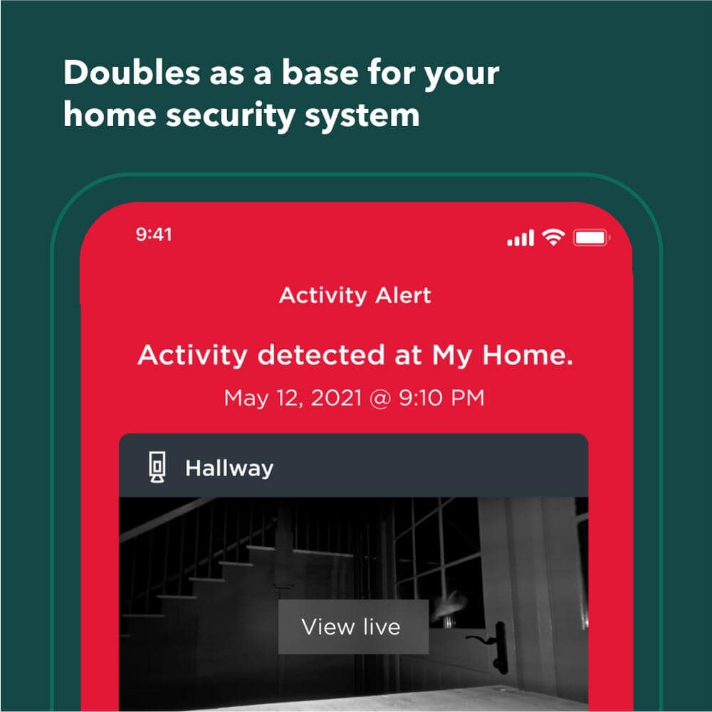 ecobee Smart Camera Indoor Security Camera Wi-Fi with 1080p and Night Vision works with Alexa and Apple Home Kit