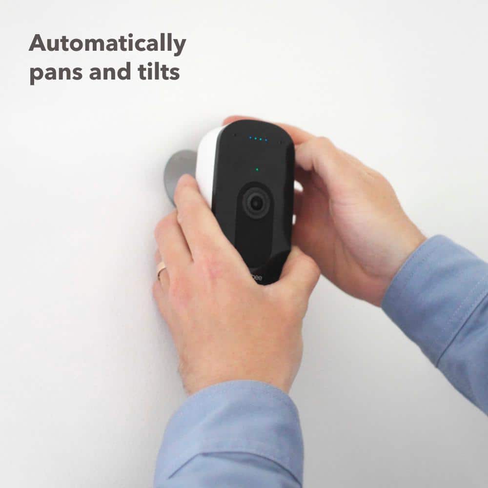 ecobee Smart Camera Indoor Security Camera Wi-Fi with 1080p and Night Vision works with Alexa and Apple Home Kit