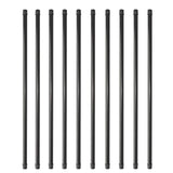 NUVO IRON 36 in. x 3/4 in. Galvanized Round Balusters with Plastic End Caps (10-Pack)