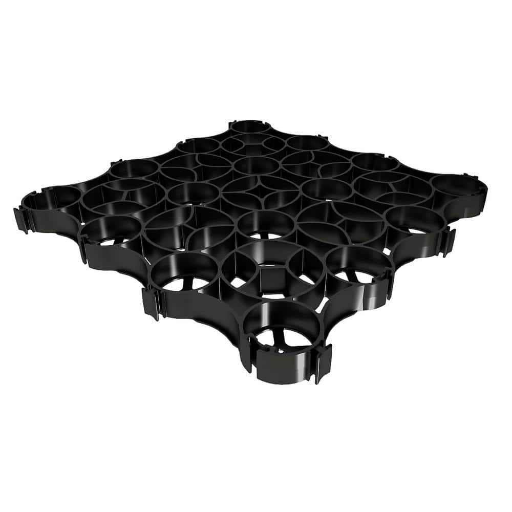 GRAVALOCK PERMEABLE PAVER 22 in. x 22 in. x 1.5 in. Premium Grid Plastic (12 Pavers/40.50 sq. ft.)