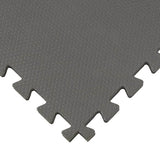 Norsk Black/Gray 24 in. x 24 in. EVA Foam Sport Multi-Purpose Reversible Interlocking Tile (12-Tile)
