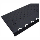 Handi Treads 6 in. x 48 in. x 1.25 in. Non-Slip Aluminum Nosing, Black
