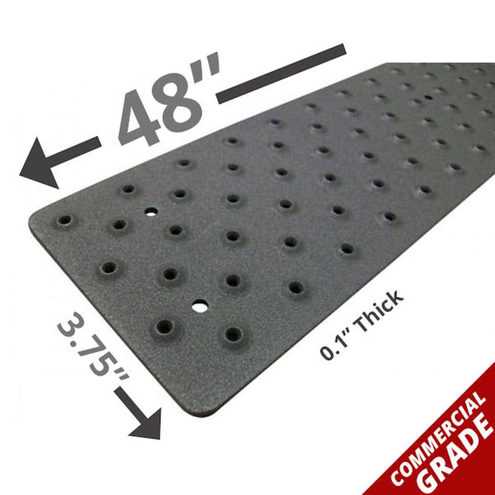 Handi Treads 3.75 in. x 48 in. Black Non-Slip Tread