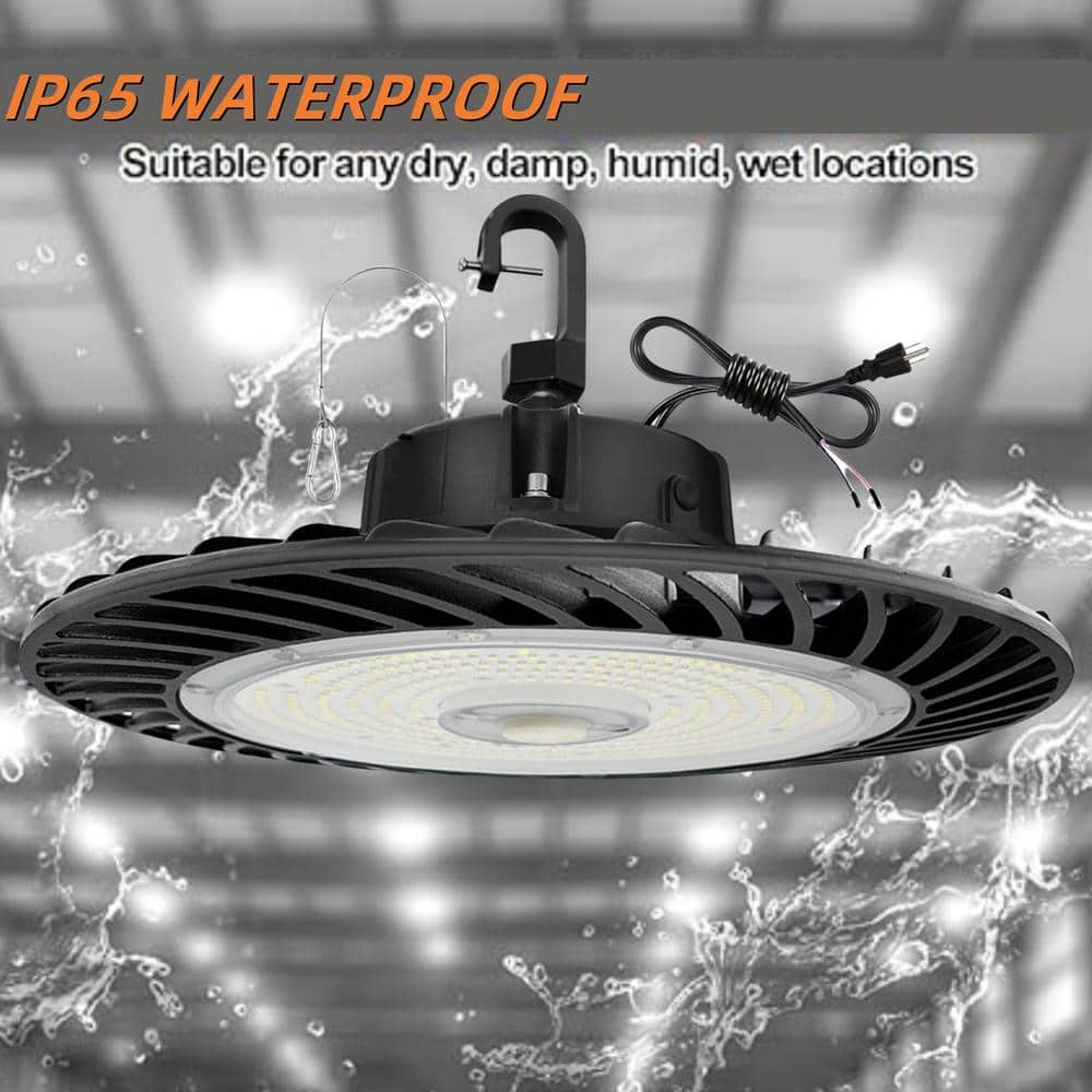 Cedar Hill 150-Watt Dimmable UFO High Bay Light with CCT