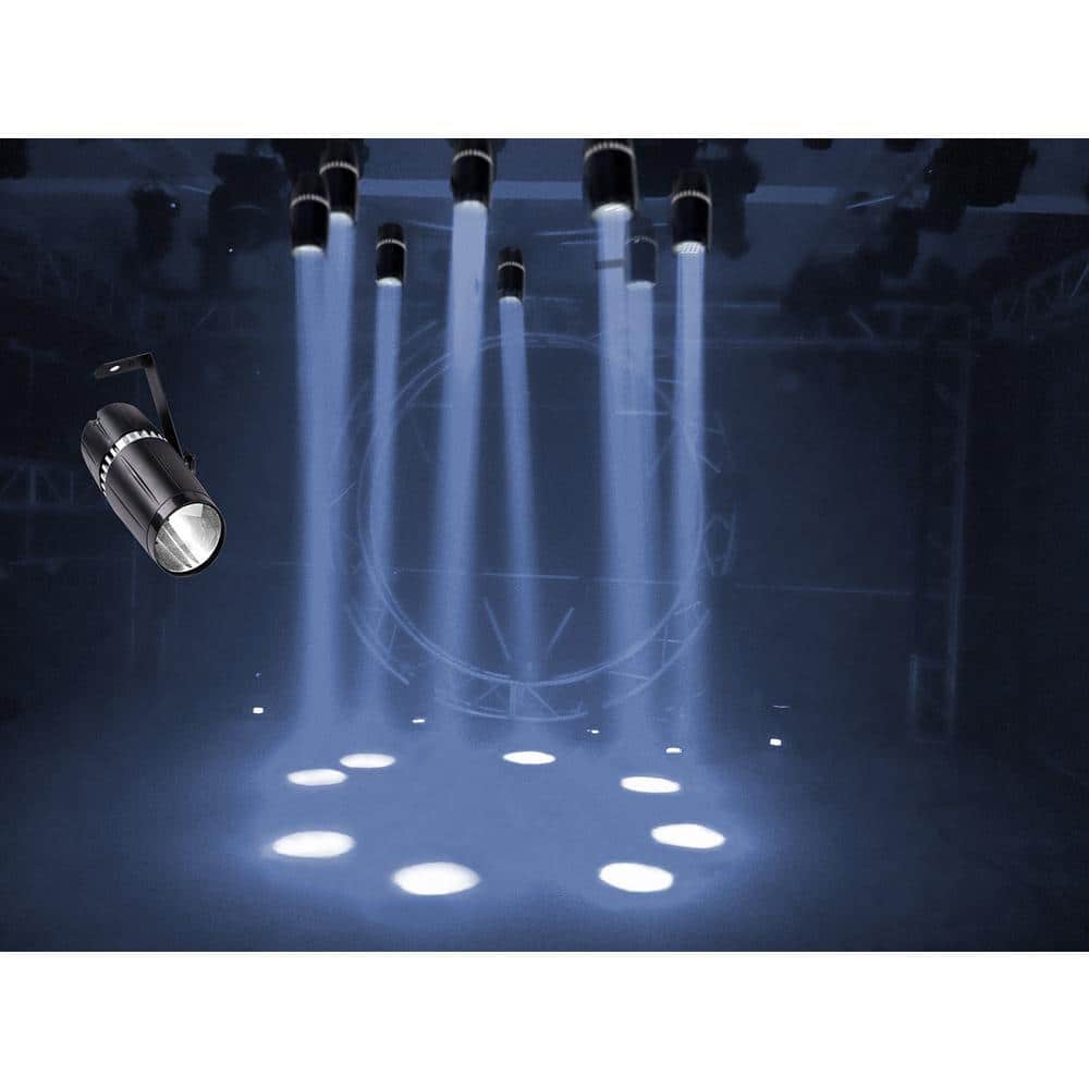 6W LED pinspot Stage Light, Double White/Cool White & Warm White pinspot by IR Controller