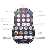 Party Lights DJ Disco Lights, 3D Effect Sound Sensing Laser Lights Flash Stage Lights Projector