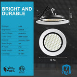 bulbeats 4Pack of 215W LED High Bay Light 32250LM High Bay LED Shop Lights AC100-277V Commercial Bay Lighting for Warehouse
