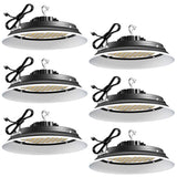 bulbeats 6Pack of 215W LED High Bay Light 32250LM High Bay LED Shop Lights AC100-277V Commercial Bay Lighting for Warehouse
