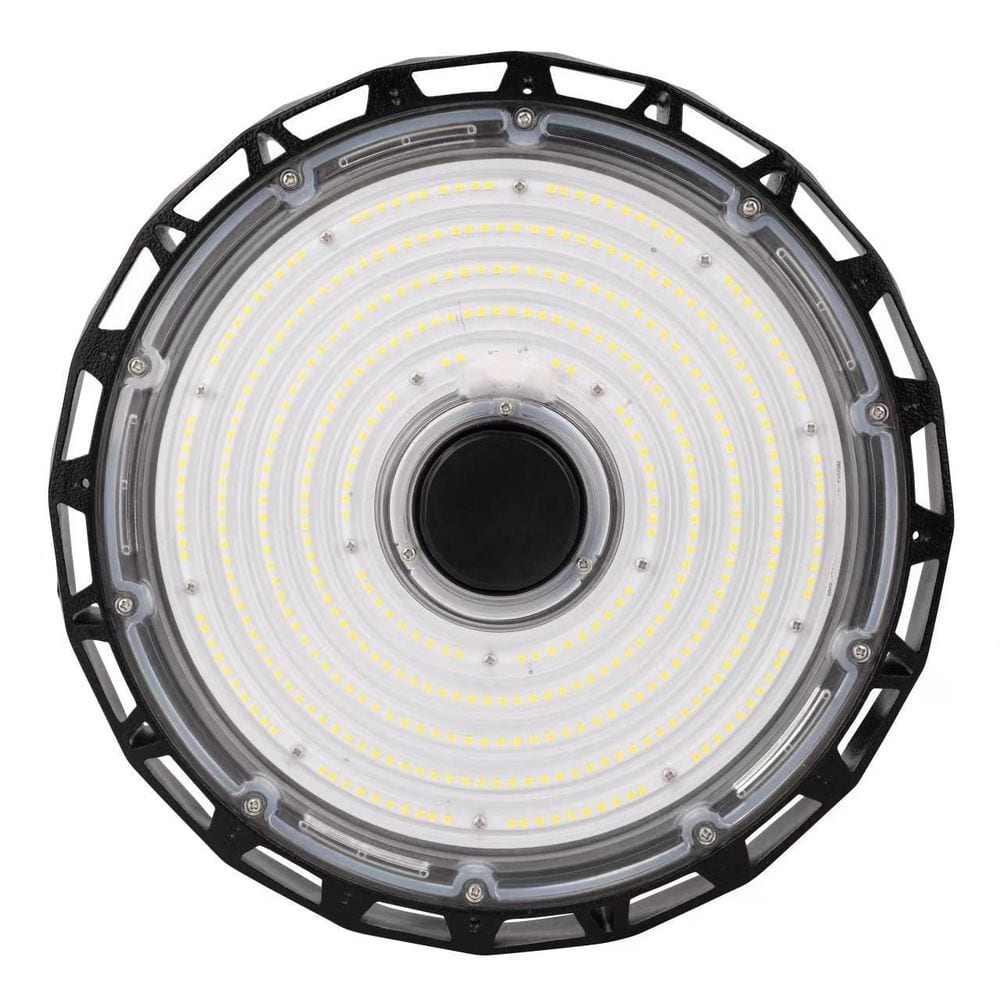 Innoled Hurricane UFO 1.3 ft. 750-Watt Equivalent Integrated LED Black High Bay Light