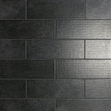 Ivy Hill Tile Piston Camp Black 4 in. x 12 in. Matte Ceramic Wall Tile (10.97 sq. ft./Case)