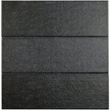 Ivy Hill Tile Piston Camp Black 4 in. x 12 in. Matte Ceramic Wall Tile (10.97 sq. ft./Case)