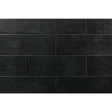 Ivy Hill Tile Piston Camp Black Rock 4 in. x 12 in. 7mm Matte Ceramic Subway Wall Tile (34-piece, 10.97 sq. ft. per box)