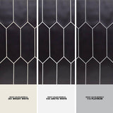 Ivy Hill Tile Russell Black 4 in. x 12 in. Matte Porcelain Floor and Wall Tile (10.76 sq. ft./Case)