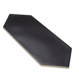 Russell Black 4 in. x 12 in. Matte Porcelain Picket Floor and Wall Tile (10.76 sq. ft./Case)