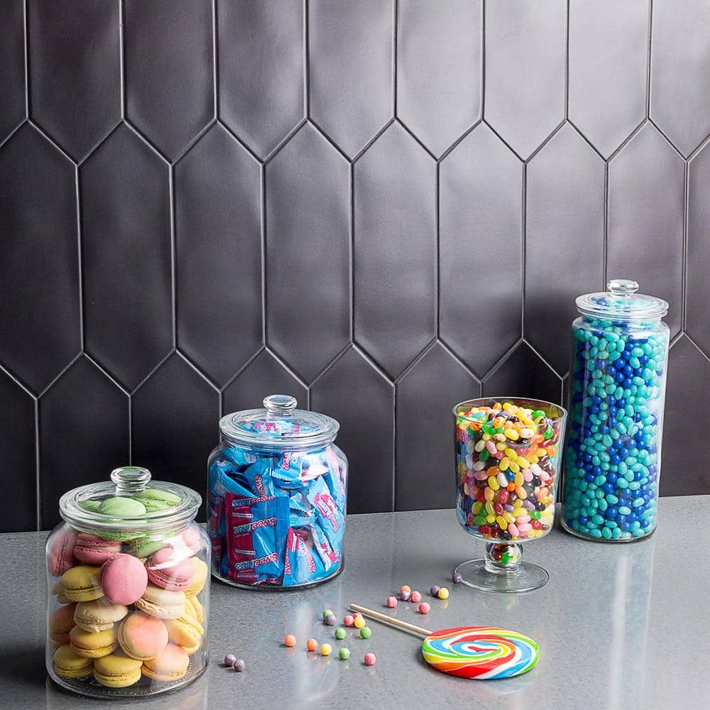 Ivy Hill Tile Russell Black 4 in. x 12 in. Matte Porcelain Floor and Wall Tile (10.76 sq. ft./Case)