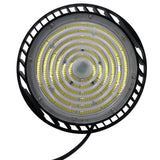 J&H LED 12 in. Black Integrated LED Dimmable High Bay Light at 36000 Lumens 3000K/4000K/5000K