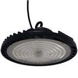J&H LED 12 in. Black Integrated LED Dimmable High Bay Light at 36000 Lumens 3000K/4000K/5000K