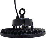 J&H LED 12 in. Black Integrated LED Dimmable High Bay Light at 36000 Lumens 3000K/4000K/5000K