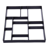 JAXPETY Concrete Pavement Cement Mold Stepping Stone DIY Paver Mold Kit Walk Maker for Patio and Garden