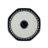 JONATHAN Y 200-Watt Equivalent Integrated LED Motion Sensor Black High Bay Light Indoor/Outdoor UFO Light 26000 Lumens 5000K