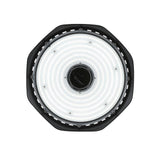 JONATHAN Y 200-Watt Equivalent Integrated LED Motion Sensor Black High Bay Light Indoor/Outdoor UFO Light 26000 Lumens 5000K
