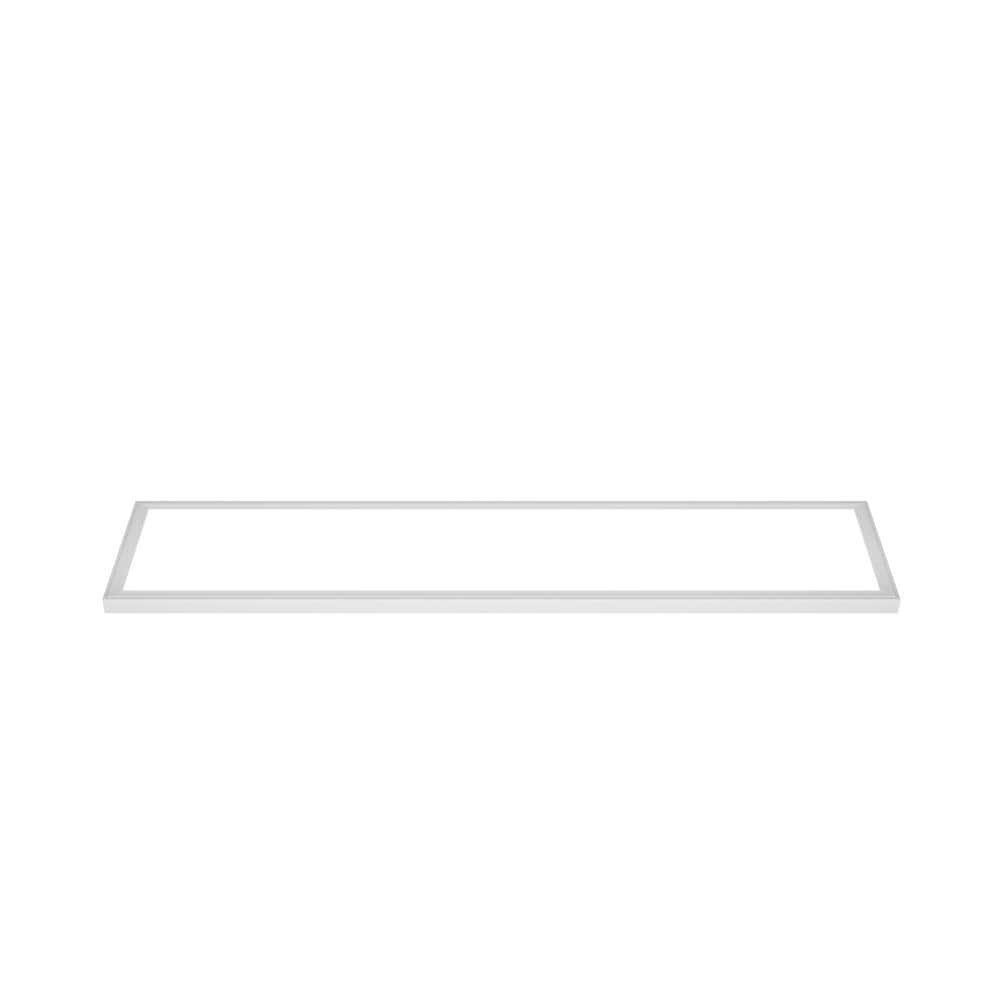 Juno LPFM 1 ft. x 4 ft. 4000 Lumen Black or White Dimmable Integrated LED Flush Mount Flat Panel Light with Switchable CCT