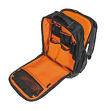 Klein Tools Tradesman Pro Organizer Technician’s Jobsite Tool Backpack with Laptop Pocket, 14 in. W x 18.5 in. H x 7 in. D (Model 55456BPL)