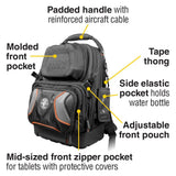 Klein Tools Tradesman Pro Organizer Tool Master Backpack, 19.5 in, 48 Pockets, Model 55485