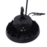 Lecoht 10 in. 100/120/150-Watt Selectable Commercial Lighting Black UFO High Bay Garage Light, 3000/4000/5000K