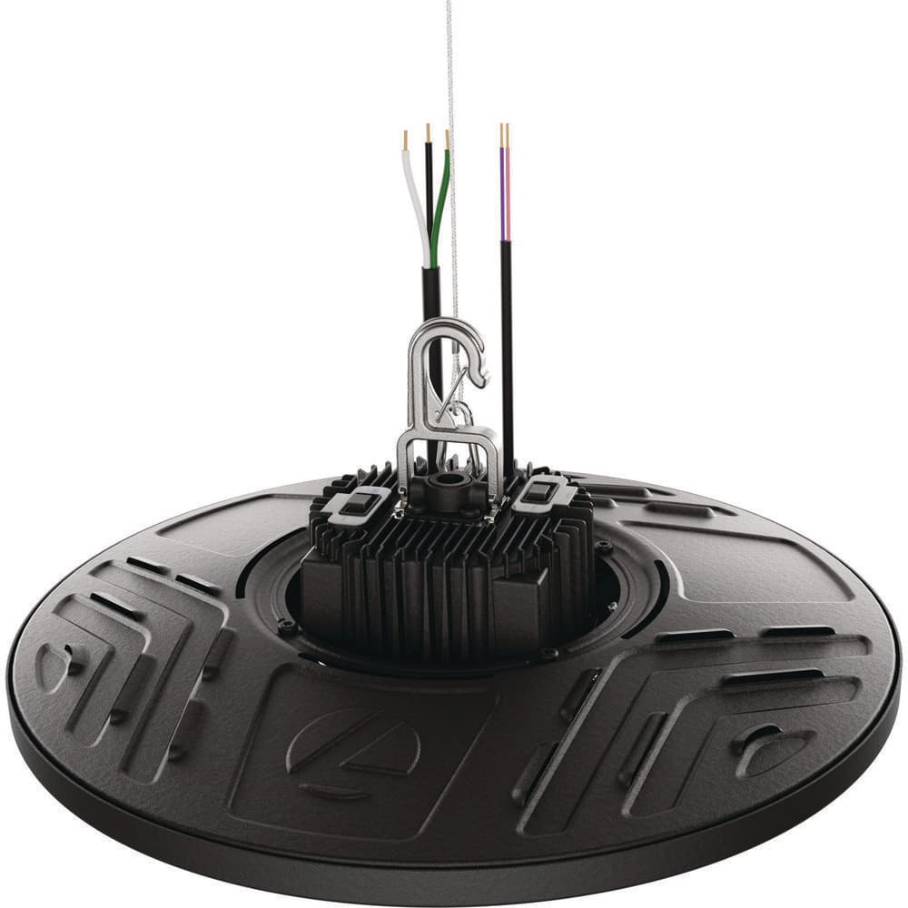 Lithonia Lighting Contractor Select CPRB 400-Watt Equivalent Integrated LED Black High Bay Light Fixture, Switchable CCT