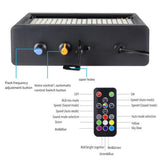 Lukyamzn Super Bright Flash Stage Strobe Light, Sound Activated and Speed Control RGB Strobe Light, Flash Party Lighting