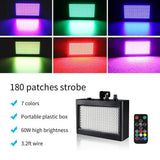 Lukyamzn Super Bright Flash Stage Strobe Light, Sound Activated and Speed Control RGB Strobe Light, Flash Party Lighting