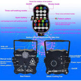 Lukyamzn Mini Disco DJ Light Portable Sound Activated Led Projector Strobe Lamp Party Decorations Light with Remote Control