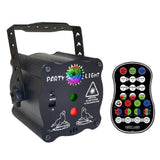 Lukyamzn Mini Disco DJ Light Portable Sound Activated Led Projector Strobe Lamp Party Decorations Light with Remote Control