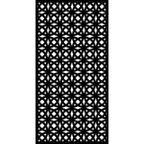 Matrix 71 in. x 2.95 ft. Orbit Decorative Fence Panel Screen