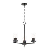 Maxim Lighting Corona 3-Light Brown Chandelier