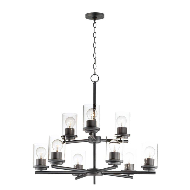 Maxim Lighting Corona 9-Light Black Chandelier