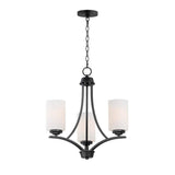 Maxim Lighting Deven 3-Light Brown Chandelier