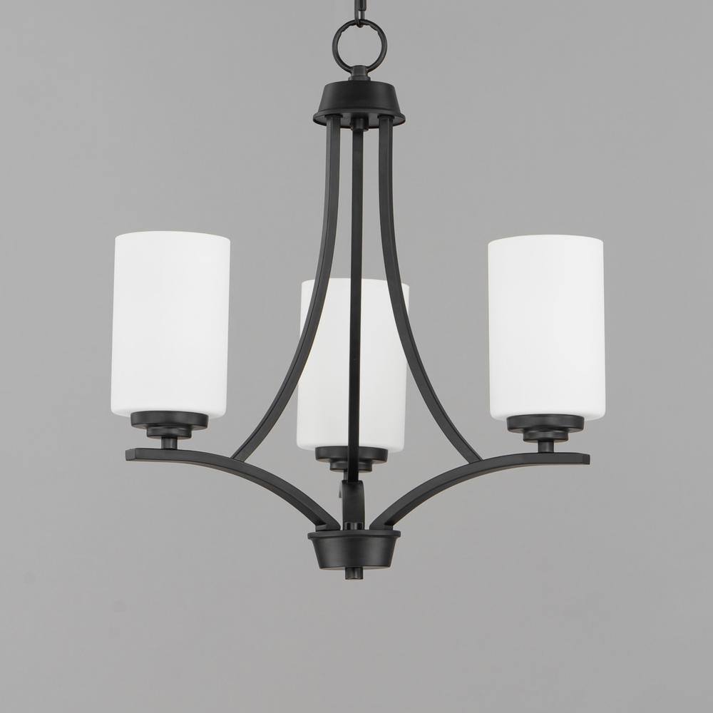 Maxim Lighting Deven 3-Light Brown Chandelier