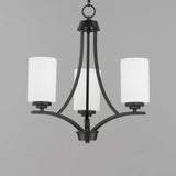 Maxim Lighting Deven 3-Light Brown Chandelier