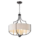 Maxim Lighting Savant 8-Light Black Chandelier