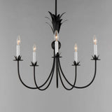 Maxim Lighting Paloma 5-Light Black Chandelier, 36 in. Diameter x 22.5 in. H