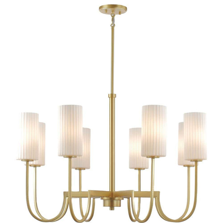 Maxim Lighting Town and Country 8-Light Black Chandelier