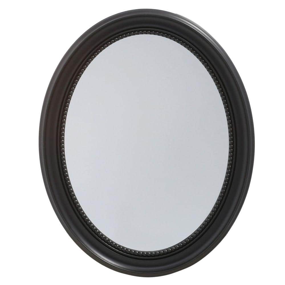 Pegasus 24 in. W x 29 in. H Oval Medicine Cabinet with Mirror